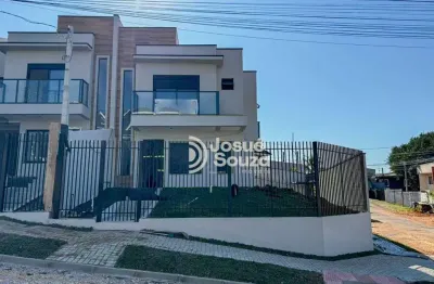 Sobrado com 3 dormitórios à venda, 104 m² por r$ 675.000,00 - atuba - curitiba/pr