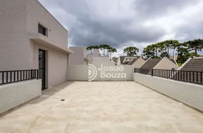 Sobrado  novo com 3 dormitórios à venda, 122 m² por r$ 687.477 -  abranches- curitiba/pr