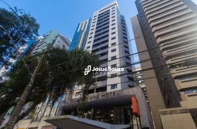 Flat com 1 dormitório à venda, 42 m² por r$ 292.000,00 - batel - curitiba/pr