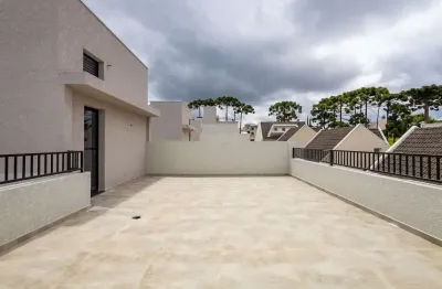 Sobrado  novo com 3 dormitórios à venda, 122 m² por r$ 687.477 -  abranches- curitiba/pr