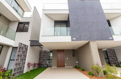 Sobrado em condomínio  à venda, santa felicidade, curitiba, pr