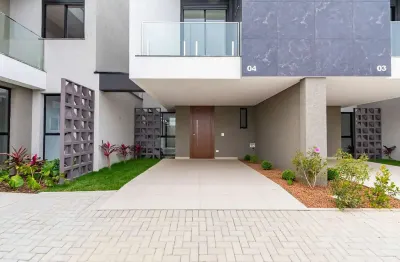 Sobrado em condomínio  à venda, santa felicidade, curitiba, pr