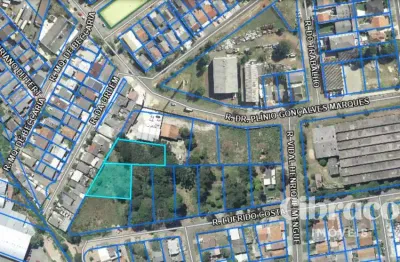 Terreno à venda na Rua Lufrido Costa, 556, Pinheirinho, Curitiba