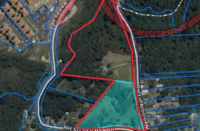 Terreno de 41.325,85 m² na santa cândida, próximo ao colégio estadual cívico-militar getúlio vargas