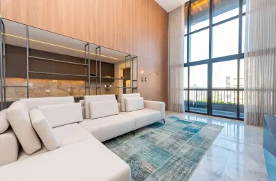 Apartamento com 2 quartos no bairro batel, próximo a praça do japão