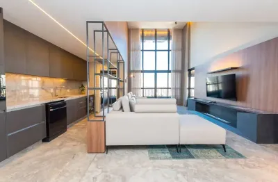 Apartamento com 2 quartos no bairro batel, próximo a praça do japão