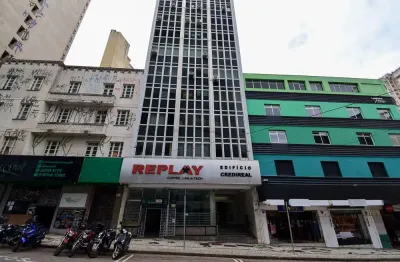 Conjunto comercial no centro de 43,52m² - edifício credireal