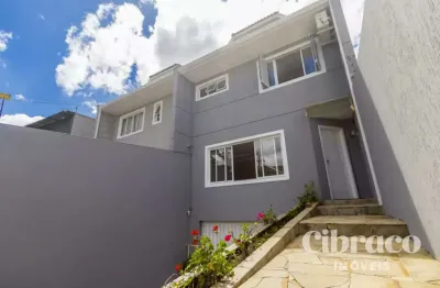 Sobrado triplex à venda no bacacheri, 3 quartos, suíte com banheira, amplo jardim e 4 vagas - 282m2