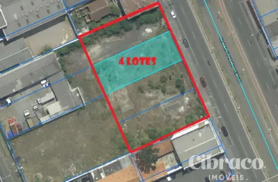 Terreno à venda na Avenida Marechal Floriano Peixoto, 6862, Boqueirão, Curitiba