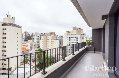 Apartamento mobiliado para alugar com 1 quarto no batel – edifício temple