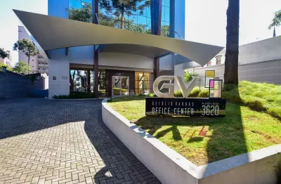 Conjunto comercial no água verde de 100m² - edifício getúlio vargas office center