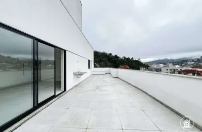 Cobertura com 3 quartos, 215m2 à venda por r$1.475.000 - agriões, teresópolis