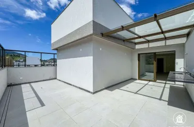 Cobertura nova com 3 quartos, 145m2, à venda - Várzea, Teresópolis