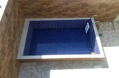 Casa de condomínio com 3 quartos em santíssimo; casa com 3 quartos proxima a estação de trem