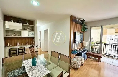 Apartamento à venda com 3 quartos, suíte e 80m² na gleba palhano, londrina/pr