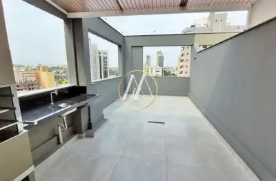 Apartamento cobertura à venda com 2 quartos e terraço no centro – londrina/pr