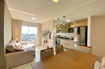 Apartamento mobiliado à venda com 3 quartos, 57 m² e lazer completo – londrina/pr