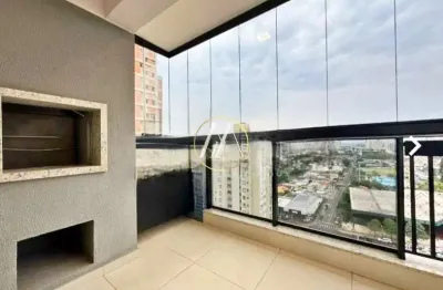 Apartamento à venda mobiliado com 1 dormitório e varanda gourmet – rua paranaguá, centro, londrina/pr