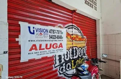 Sala comercial para alugar na avenida são paulo, cidade intercap, taboão da serra, 40 m2 por r$ 2.500