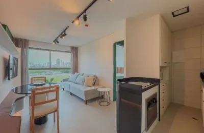 Flat para locação no edf. parque do cais - 01 quarto, 33m² em cabanga, recife/pe !