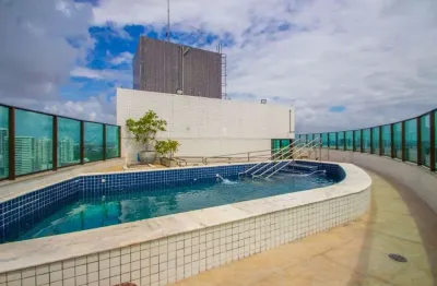 Apartamento com 2 quartos na beira mar 57m² à venda  em boa viagem recife-pe