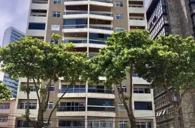 Apartamento à venda no edifício alvaro costa em boa viagem, com 413m², beira-mar, 6 quartos e 5 suítes