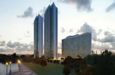 Apartamento à venda com 227m²  com 4 suítes no edifício mirante do cais