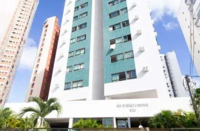 Apartamento mobiliado com 1 quarto para alugar em boa viagem