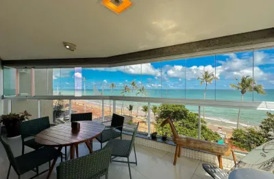 Apartamento à venda no Edf. Joel Queiroz, na Avenida Boa Viagem – 289m², 4 suítes, porteira fechada | Recife