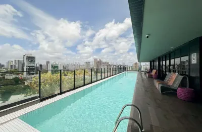 Apartamento para alugar no Edf. Tolive One, na Ilha do Leite – 37,00m², 1 quarto e 1 vaga | Recife