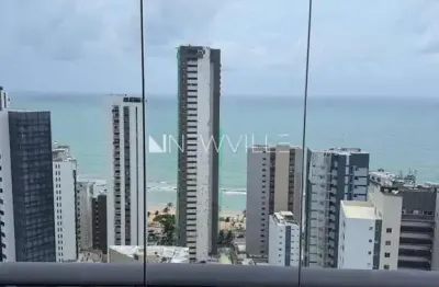 Apartamento para alugar no Edf. Maria Júlia e Maria da Graça, em Boa Viagem – 106m², 3 quartos (1 suíte) e vista para o mar | Recife