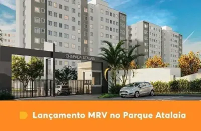 Apartamento à venda em Cuiabá-MT, Parque Atalaia: 2 quartos, 1 sala, 1 banheiro, 1 vaga de garagem, 42,00 m².