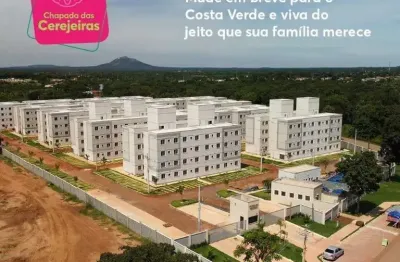 Apartamento à venda em Várzea Grande-MT, bairro Costa Verde: 2 quartos, sala, banheiro, 1 vaga de garagem - 42m²!