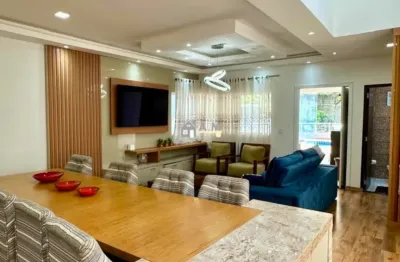 Casa para locação com 4 suítes no residencial new ville em santana de parnaíba