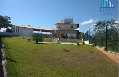 Casa com 4 dormitórios à venda, 300 m² por r$ 2.700.000,00 - panorama - piracaia/sp