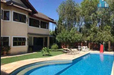 Casa com 4 dormitórios à venda, 550 m² por r$ 2.700.000,00 - condomínio estância marambaia - vinhedo/sp