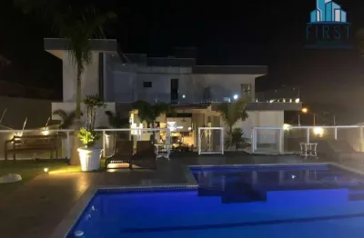 Casa com 5 dormitórios à venda, 500 m² por r$ 2.800.000,00 - morro alto - itupeva/sp