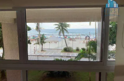 Apartamento alto padrão, pé na areia, com 2 dorm. à venda, 120 m² por r$ 950.000 -  astúrias - guarujá/sp