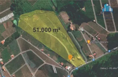 Área à venda, 51000 m² por r$ 2.700.000,00 - reforma agrária - valinhos/sp