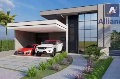 Casa com 3 dormitórios à venda, 270 m² por r$ 1.500.000,00 - reserva dos jatobás - louveira/sp
