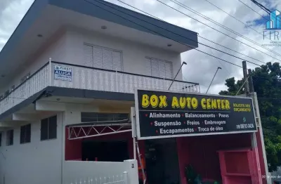 Salão comercial e 2 casas à venda, por r$ 1.100.000 - santo antônio - louveira/sp