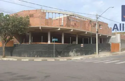 Salão para alugar, 120 m² por r$ 6.500/mês - jardim niero - louveira/sp