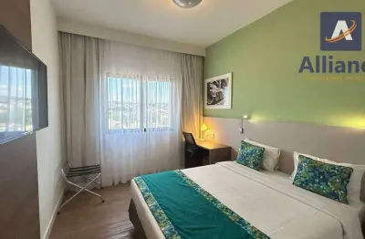 Flat com 1 dormitório à venda, 23 m² por r$ 370.000 - parque nova suiça - valinhos/sp