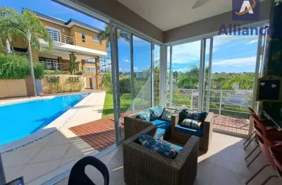 Casa com 5 dormitórios, 880 m² - venda por r$ 4.500.000,00 ou aluguel por r$ 21.984,00/mês - condomínio jardim primavera - louveira/sp