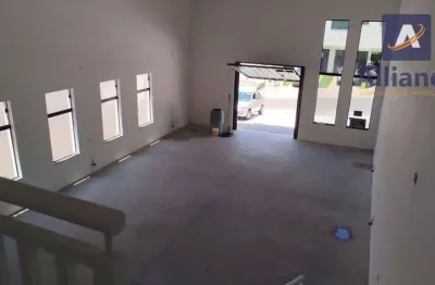 Salão para alugar, 196 m² por r$ 7.500,00/mês - quinta das videiras - louveira/sp