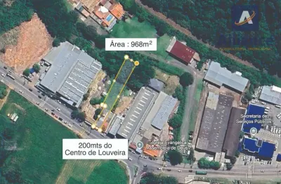 Terreno à venda, 968 m² por r$ 990.000,00 - leitão - louveira/sp