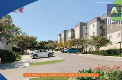 Apartamento com 2 dormitórios à venda, 47 m² por r$ 330.000 - santo antônio - louveira/sp