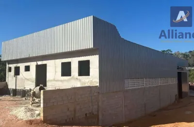 Galpão para alugar, 500 m² por r$ 12.750/mês - capivari - louveira/sp