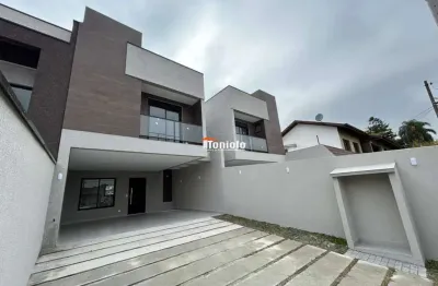 Sobrado à venda, 4 vagas, bom jesus - são josé dos pinhais/pr