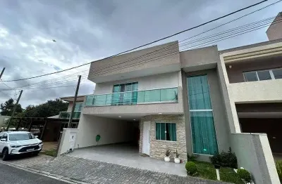Sobrado em condomínio à venda, 3 quartos, 2 suítes, 2 vagas, itália - são josé dos pinhais/pr